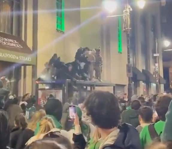 The City Of Philadelphia Remains Undefeated Against Greased Poles And Elevated Surfaces