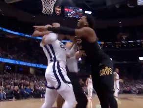 BASKETBALL FIGHT! Dillon Brooks Casually Tried To Nut Tap Donovan Mitchell And A Benches-Clearing Scuffle Ensued
