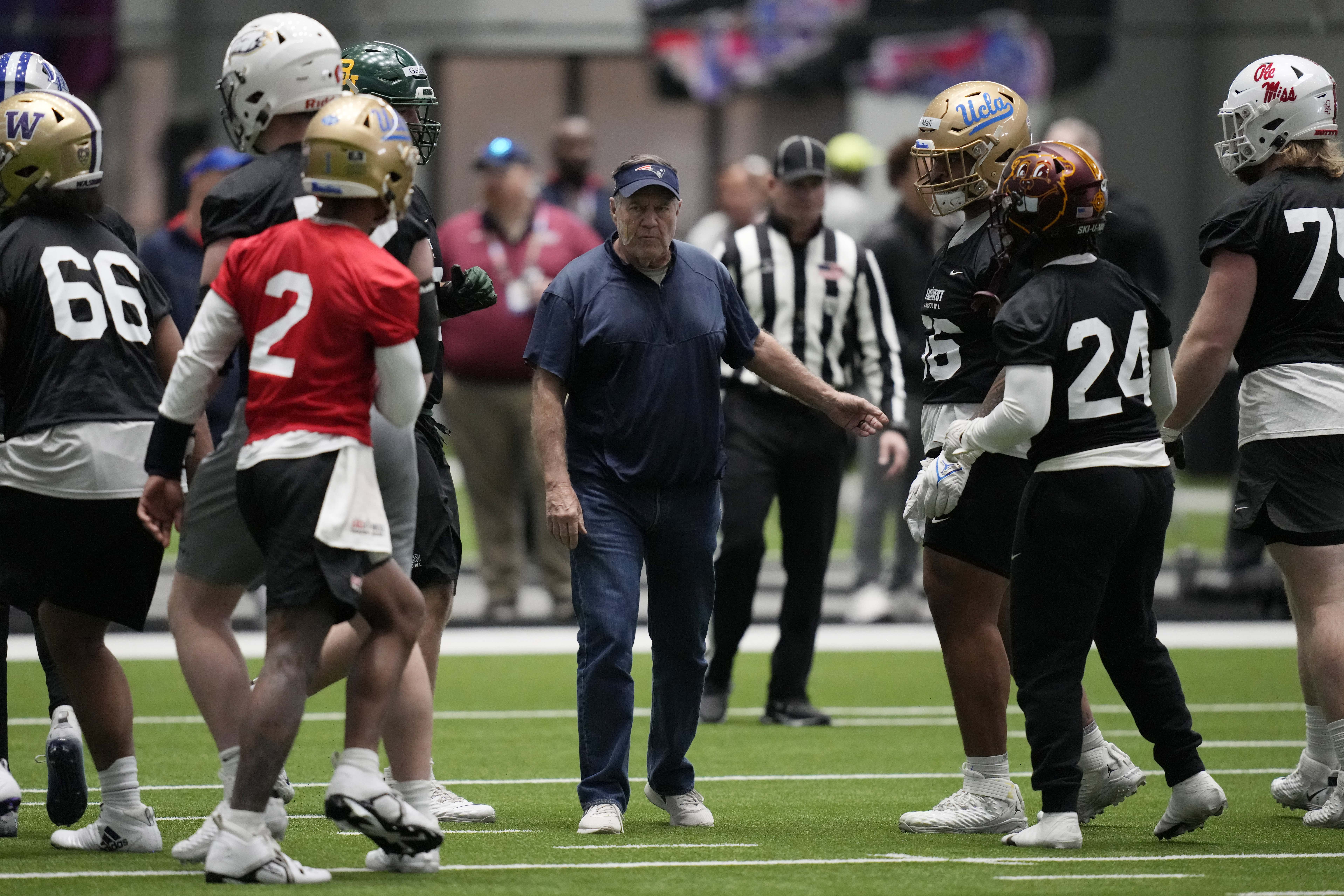 To the Surprise of No One, Belichick and His Staff are Coaching the Shrine Bowl Like Maniacs