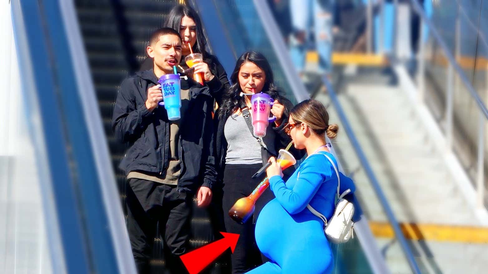 DRINKING WHILE PREGNANT PRANK Barstool Sports