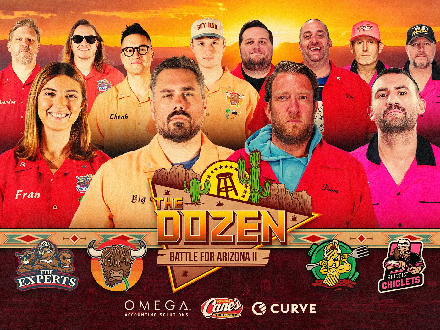 The Dozen: Battle For Arizona II LIVE Trivia (Match 255, 256 & 257) - Experts, Yak, Ziti, Chiclets