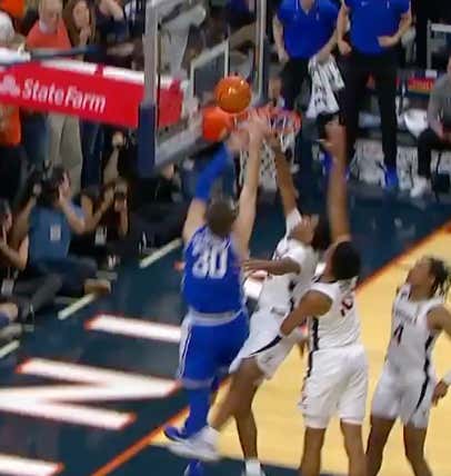 Never Seen Better, Clean Defense Than Virginia At The Buzzer To Save The Game