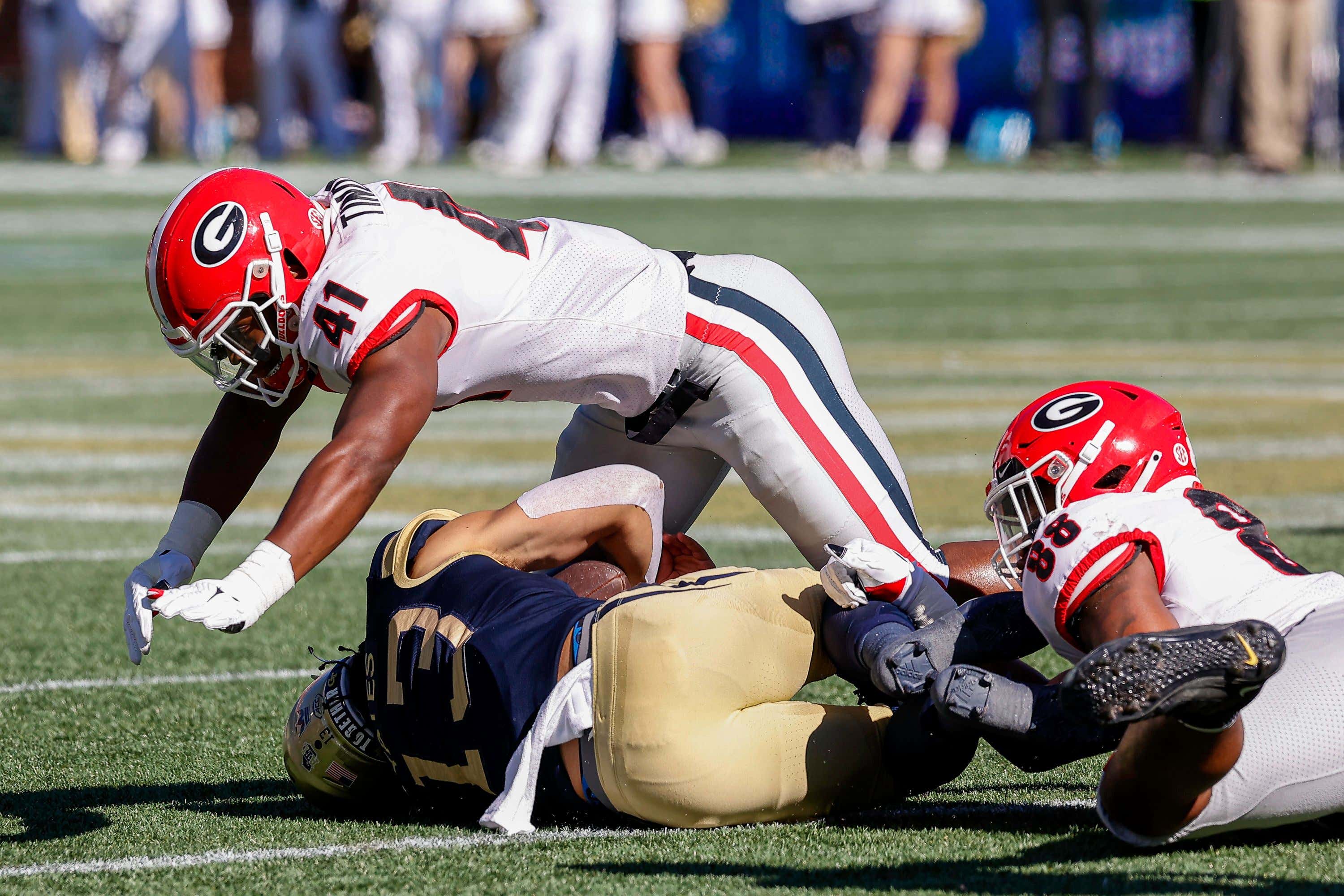 Former Georgia Tech QB Jordan Yates Explained What It Was Like Facing The 2021 UGA Defense And It Doesn't Sound Like It Was Fun