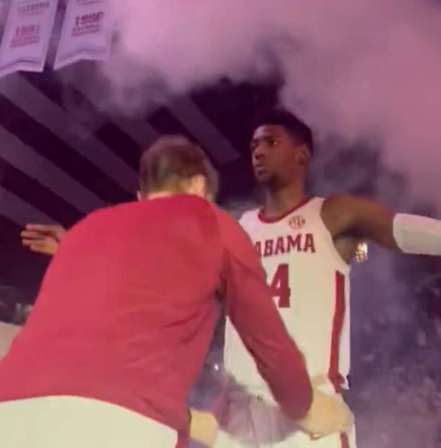 Brandon Miller Could Have Planned A Better Pregame Entrance