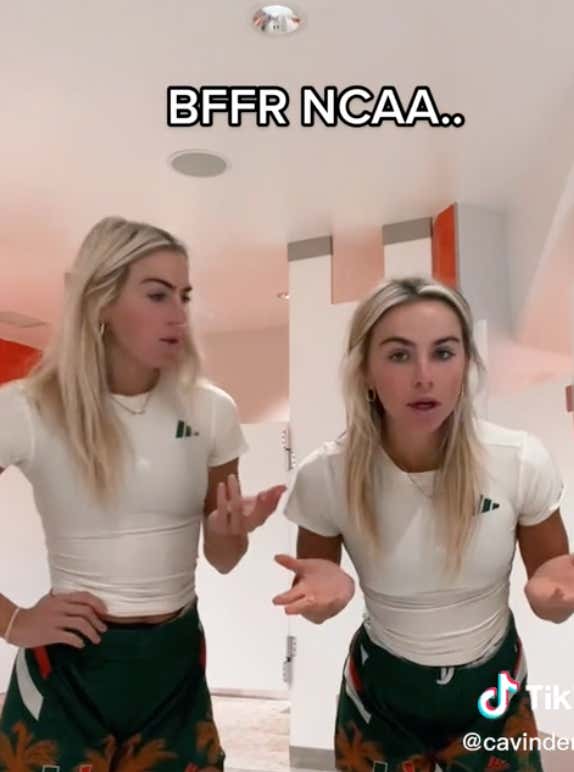 Pray For The NCAA - Cavinder Twins Naturally Drop A TikTok Right In The NCAA's Face After Miami Gets Hit With NIL Infractions