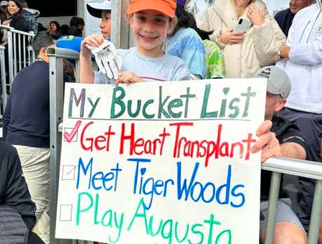 Hell Yeah, Internet—The Girl With The Viral Tiger Woods Poster Is
