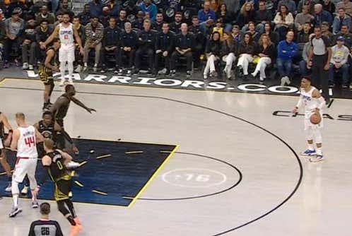 The Warriors’ Total Disrespect For Russell Westbrook's Jump Shot Will Put Your Brain In A Pretzel