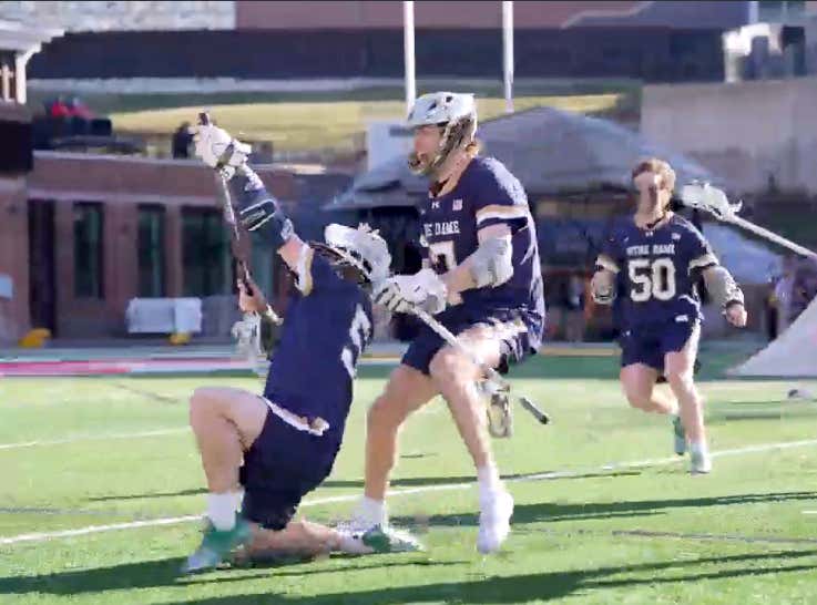 You Can Stop The Race Now, Notre Dame's Pat Kavanagh Has Already Locked