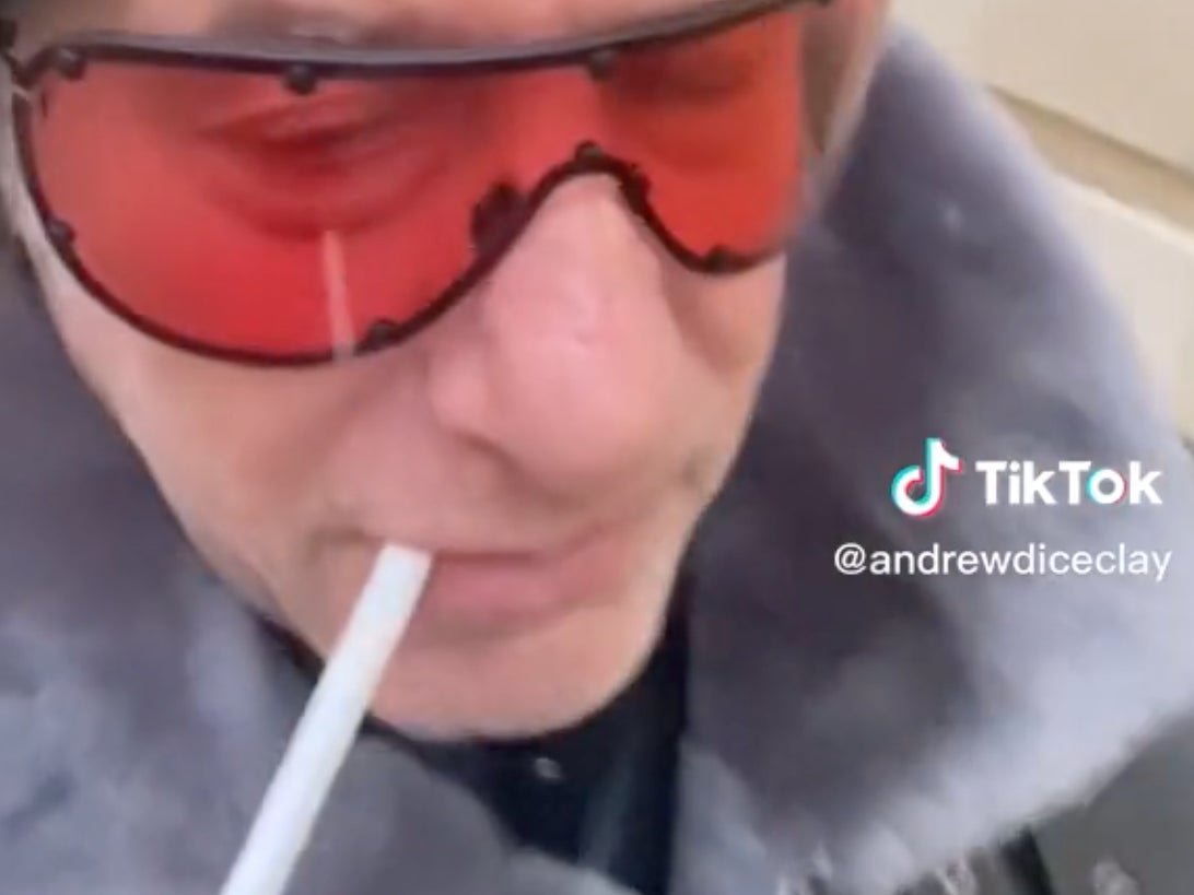 Legendary Comedian Andrew Dice Clay Is Just Walking Around NYC Trolling People On TikTok