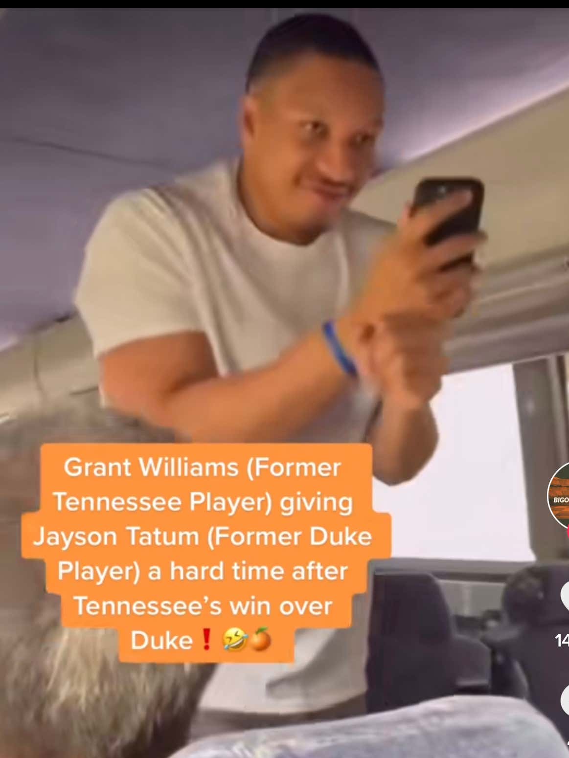 Grant Williams Ribbing Jayson Tatum On The Bus After Tennessee Beat Duke Is Proof That College Pride Will Never Die