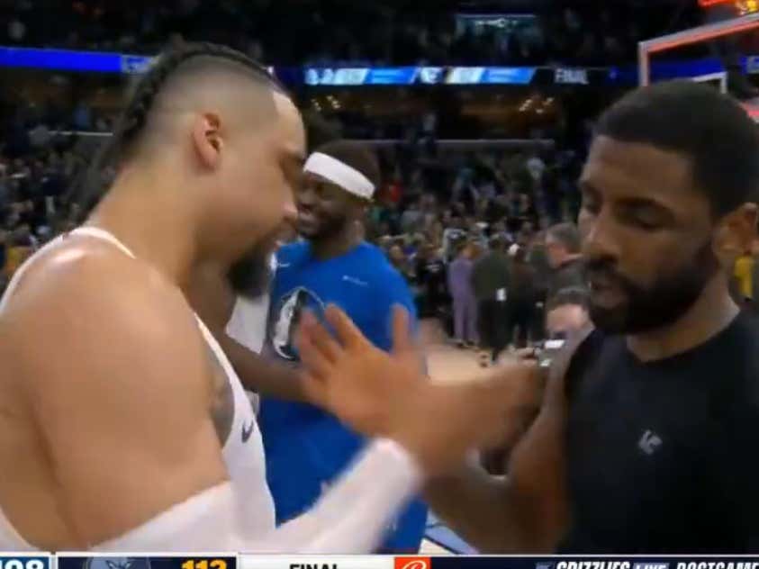 Kyrie Irving Refusing To Accept Dillon Brooks' Jersey Swap Is Just
