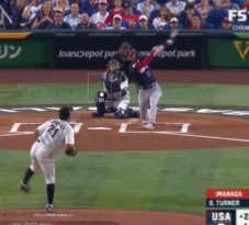 TREA TURNER IS CAPTAIN AMERICA