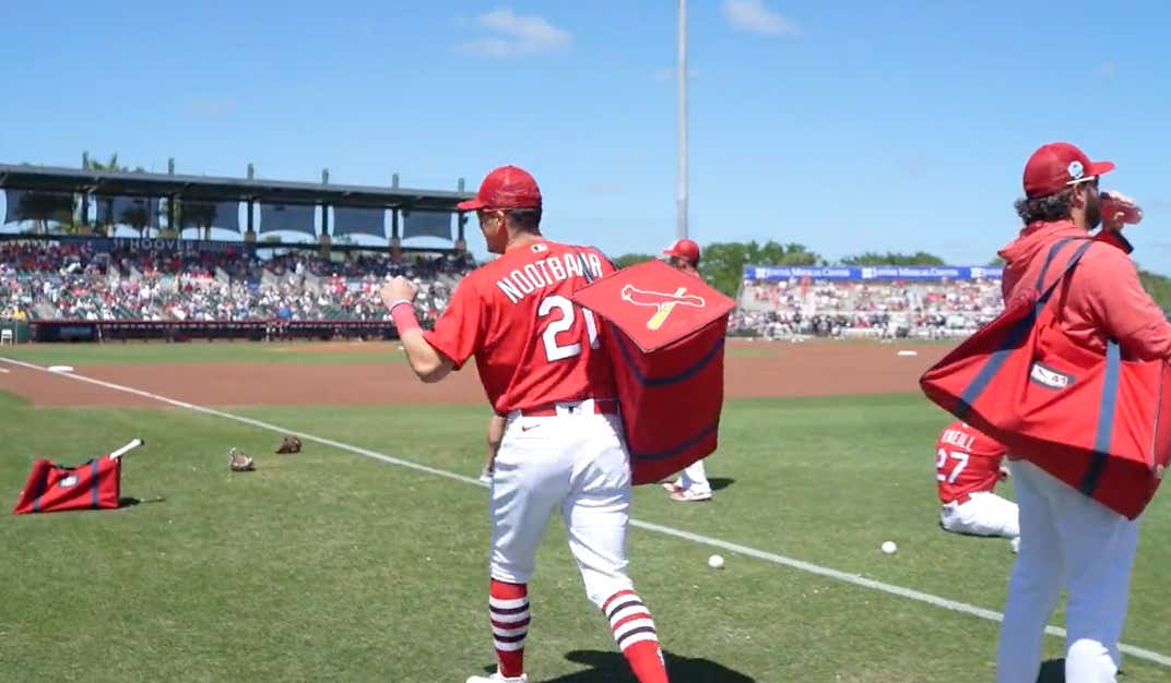Lars Nootbar Went To The WBC As A Normal Player And Came Back To Cardinals Camp As An International Hero