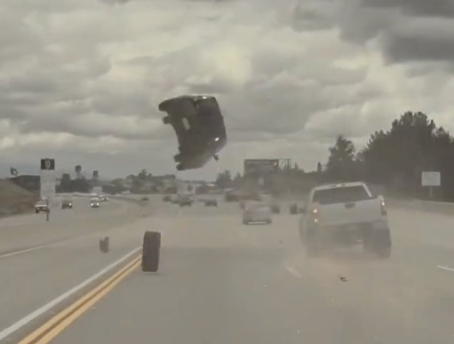 INSANE Car Accident Which Resulted In One Car Going Airborne Doing A Full Flip