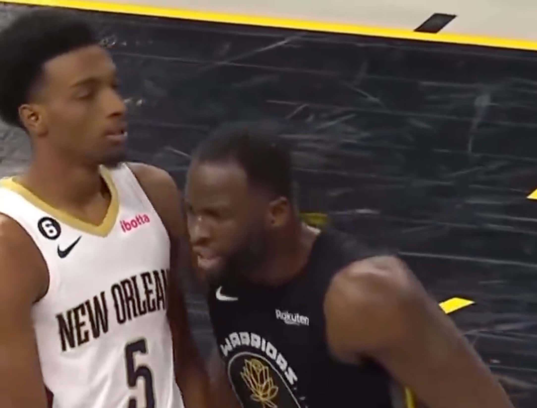 Draymond Green Tried To Talk Shit To Herb Jones, Who Simply Showed Him