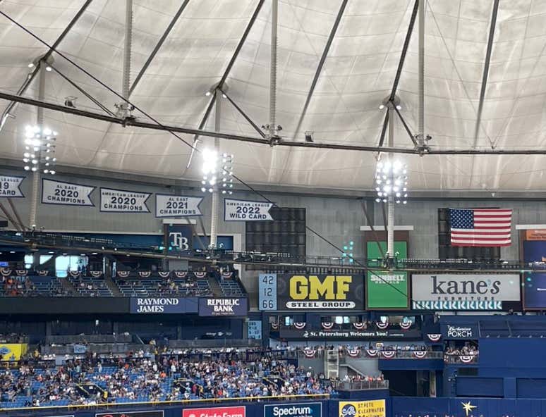 The Tampa Bay Rays Have Dethroned The Colts For Hanging The Most Pathetic Banner In Sports History
