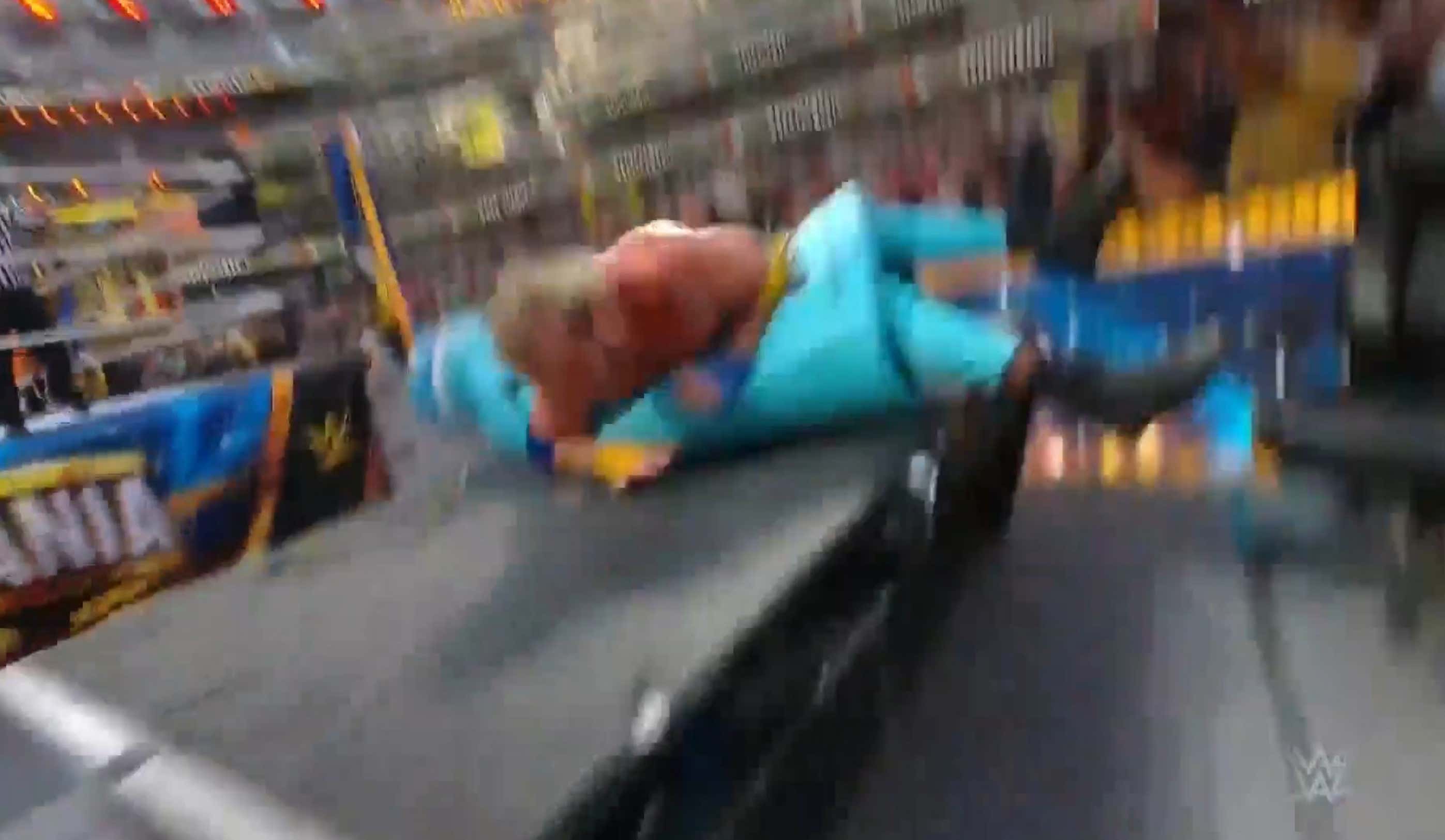 Logan Paul Just Frog Splashed KSI Through A Table At WrestleMania!