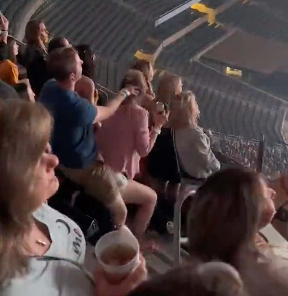 Grinding at a Taylor Swift Concert is Certainly a Sight to Behold