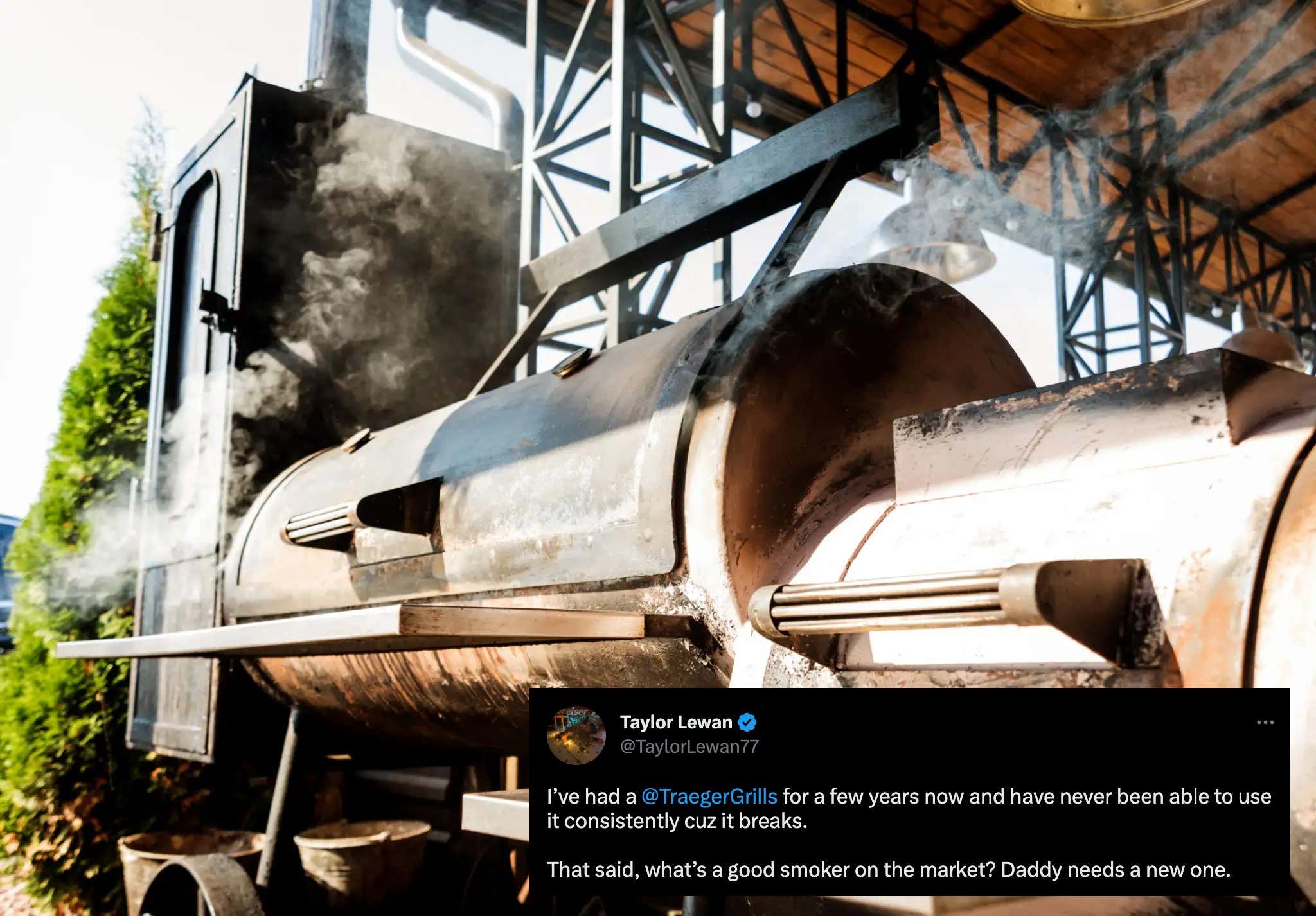 Taylor Lewan Wants A New Smoker, So Let's Talk About All The Different Types You Can Choose From