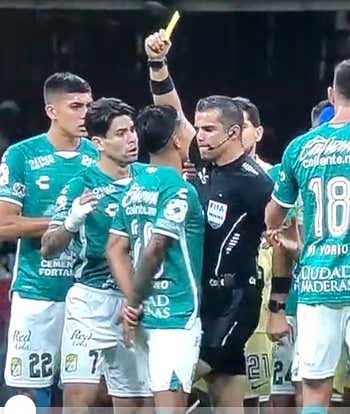 Mexican Soccer Ref Gets Fed Up With All The Complaining, Knees A Player Directly In The Nuts While Giving Out A Yellow Card