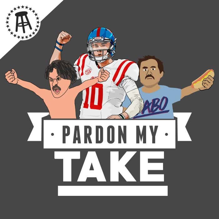 Chad Kelly In Studio, Day 1 At The Masters, Mac Jones vs Bill Belichick Plus Fyre Fest Of The Week episode artwork