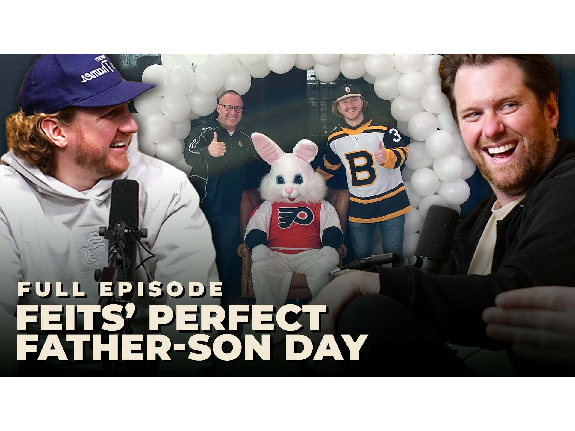 Feits Had a Perfect FatherSon Day Watching The Bruins Win The Most Games In NHL History Full