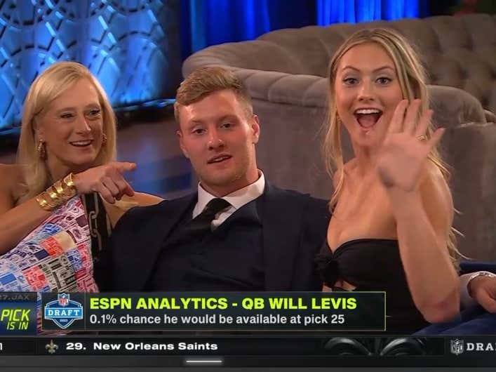 Hey ESPN, Nobody Cares That Will Levis Is Still On The Board, Sitting