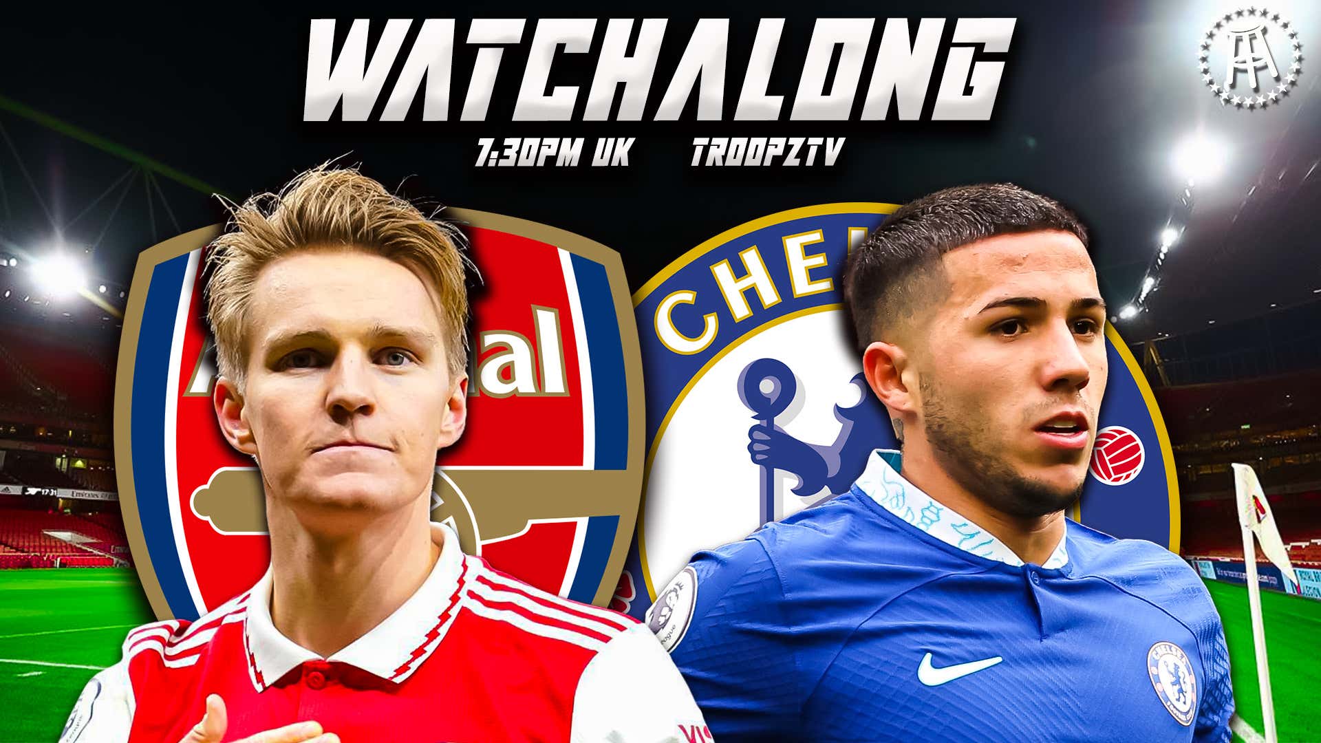 Arsenal Vs Chelsea | Premier League | LIVE WATCHALONG W/TROOPZ