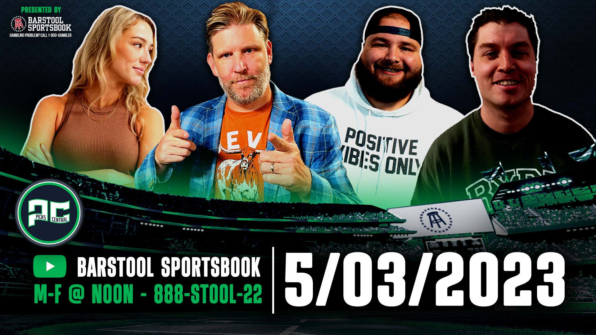 Barstool Sports Picks Central Wednesday, May 3, 2023 Barstool Sports