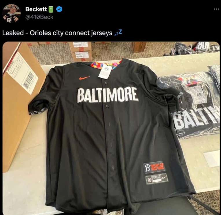 People Are NOT Happy With The Orioles City Connect Jerseys