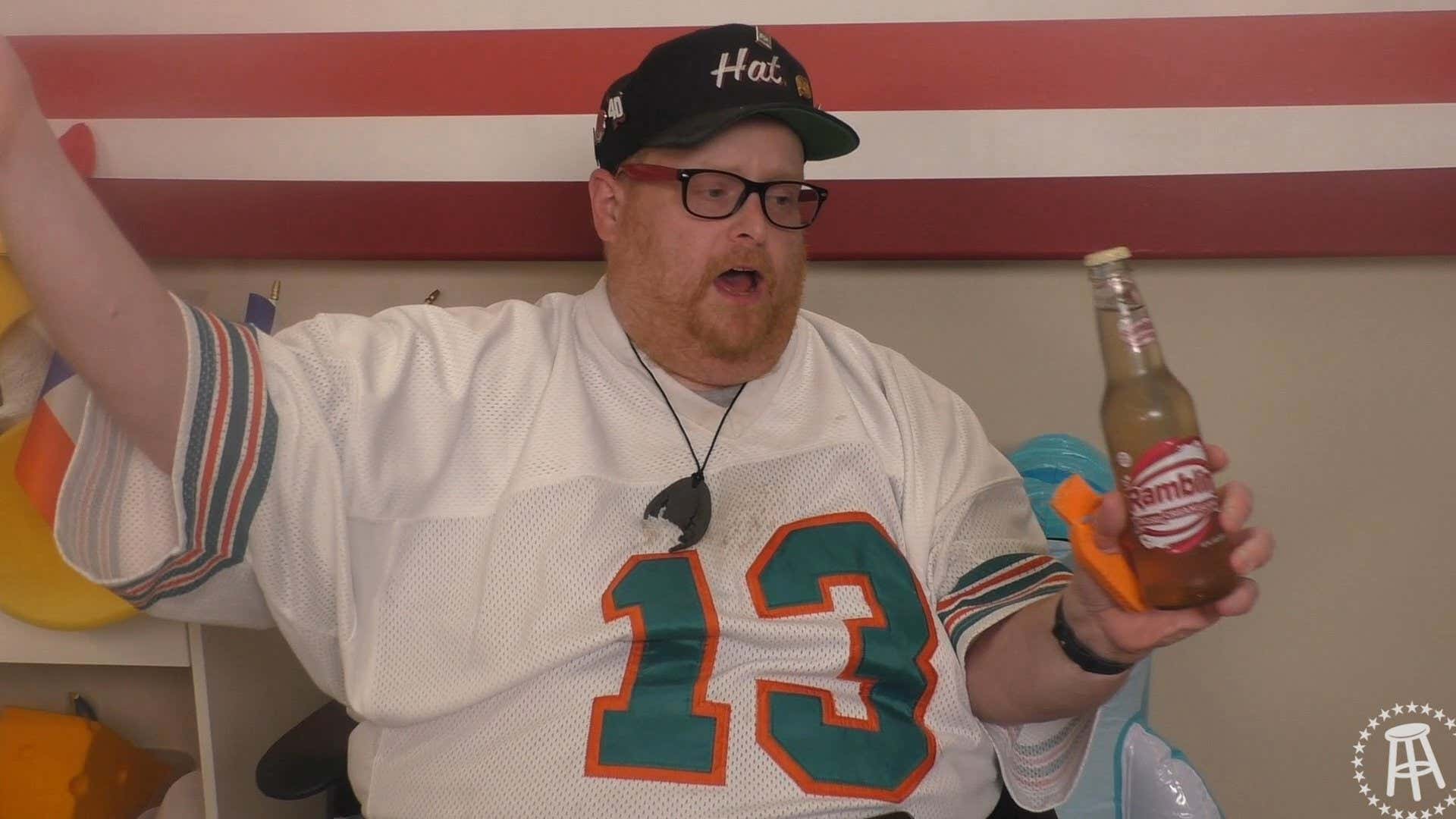 Tank's Taste Test Ramblin' Rose Cream Soda