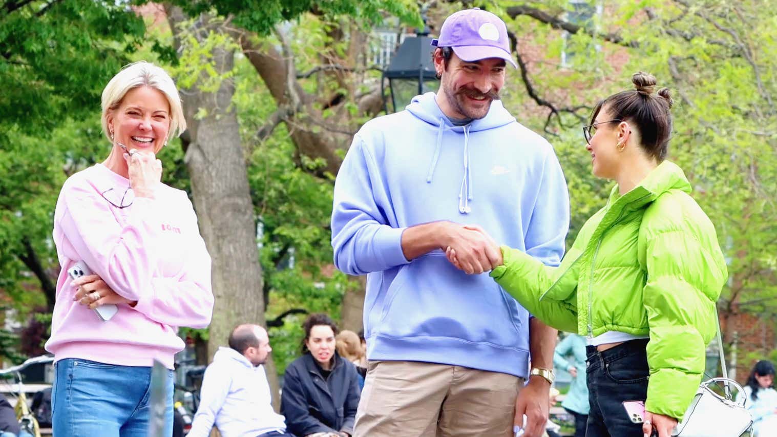 Helping My Mom Pick Up Guys!