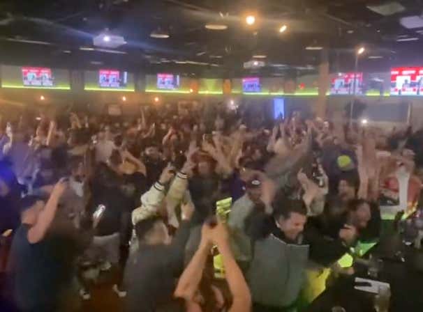 A Bar Promised To Cover Every Open Tab If The Spurs Won The Lottery ... People Go Crazy, Launch Drinks In The Air When It Happened