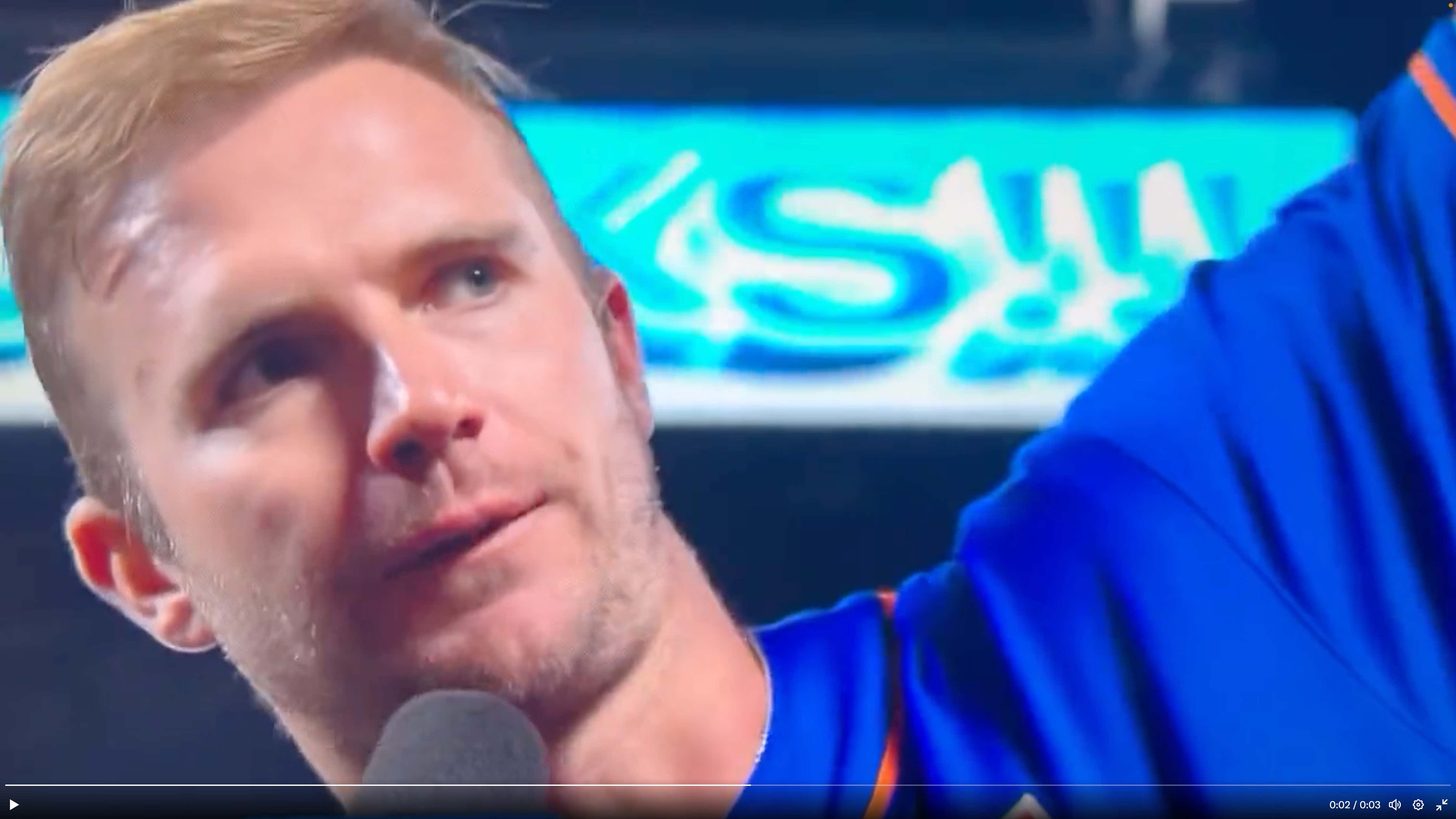 "Let's Fucking Go Mets" - Pete Alonso After Walking It Off Against The Rays And Giving The Mets A Muchhhhh Needed Win