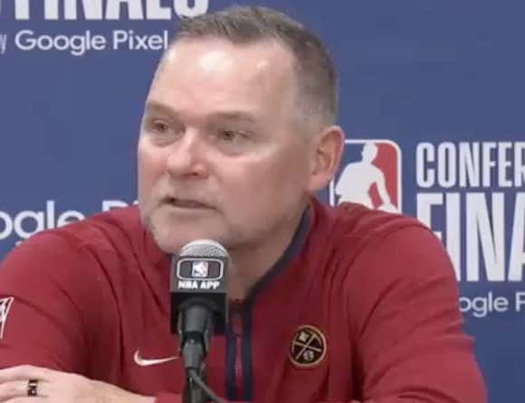 Love Seeing Nuggets Head Coach Michael Malone Talk A Bunch Of Shit About The Lakers Narrative Right After Denver Won Game 2