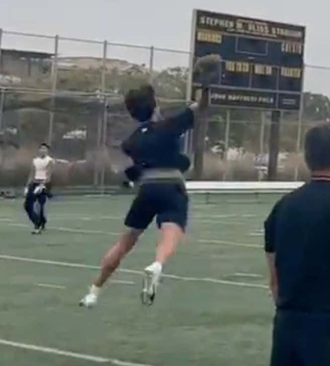 WATCH: This One Jump Pass From 2024 Alabama QB Commit Julian Sayin Is Probably Enough To Say He's Better Than Anybody The Tide Has This Season