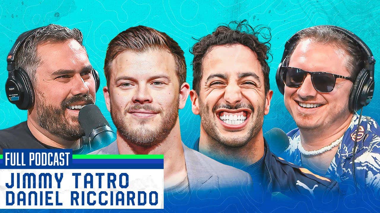 FULL VIDEO EPISODE: Jimmy Tatro, Daniel Ricciardo, Celtics Get Off The Mat And Hank Is Delirious, Lakers Get Swept And FAQ's