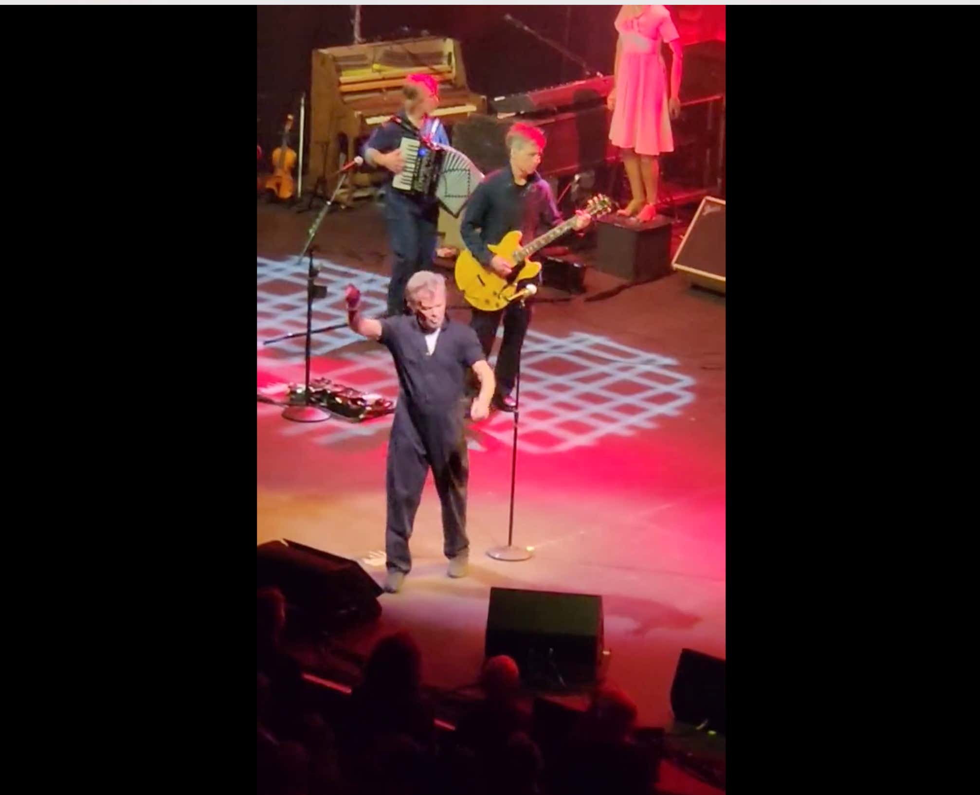 John Cougar Mellencamp Played A Show In Cleveland Last Night Where He Threatened To Leave If The Crowd Didn't "Shut The Fuck Up" After A Fan Yelled At Him To "Play The Fucking Music"