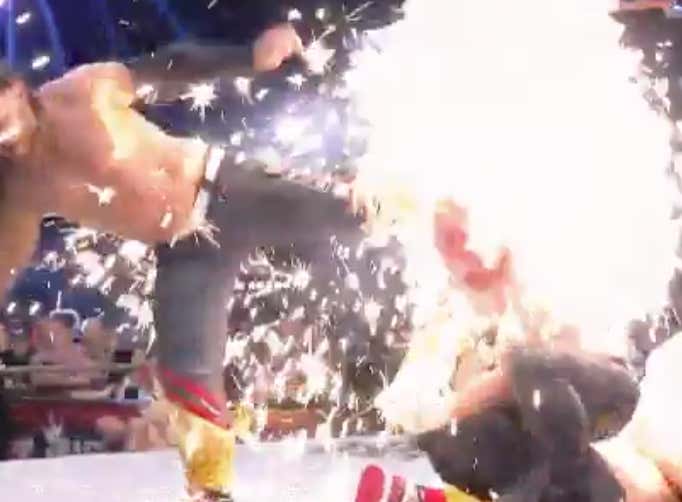 Imagine Being A Nerd And Refusing To Think Wrestling Is Fucking Awesome After Watching This Exploding Superkick