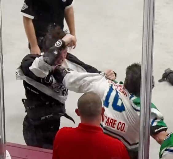 Box Lacrosse Fights Rule So Hard