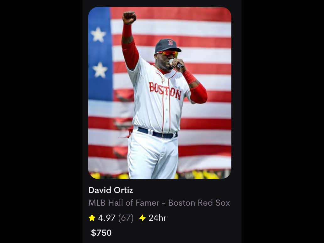 I Went Through The Highest Priced Athletes On Cameo To Find The Best And Worst Values (Bonus: The Best And Worst Values At Barstool)