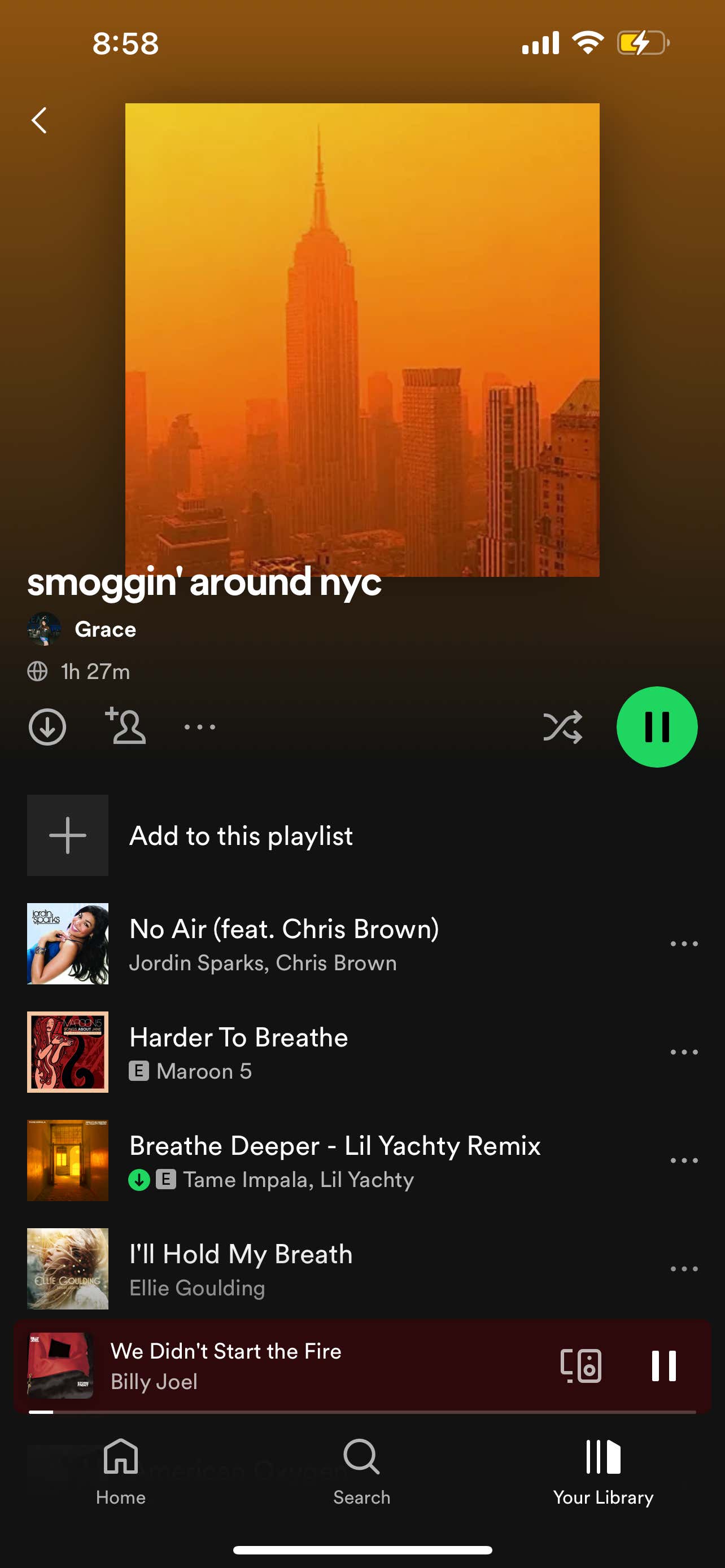 A Playlist For New Yorkers on Their Smog Filled Commute