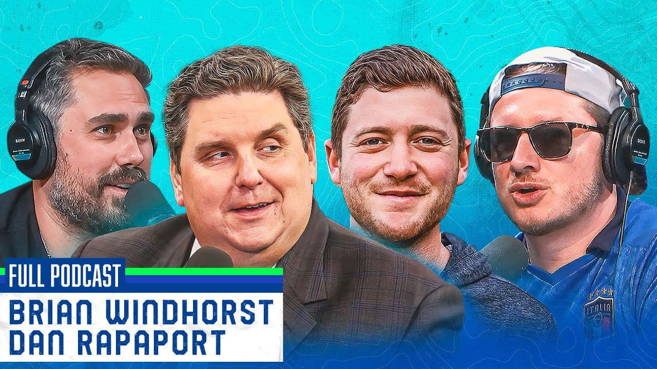 FULL VIDEO EPISODE: Brian Windhorst, LIV And PGA Merge, Dan Rapaport Breaks It Down For Us, Hot Seat/Cool Throne + Listener Submitted FAQ's