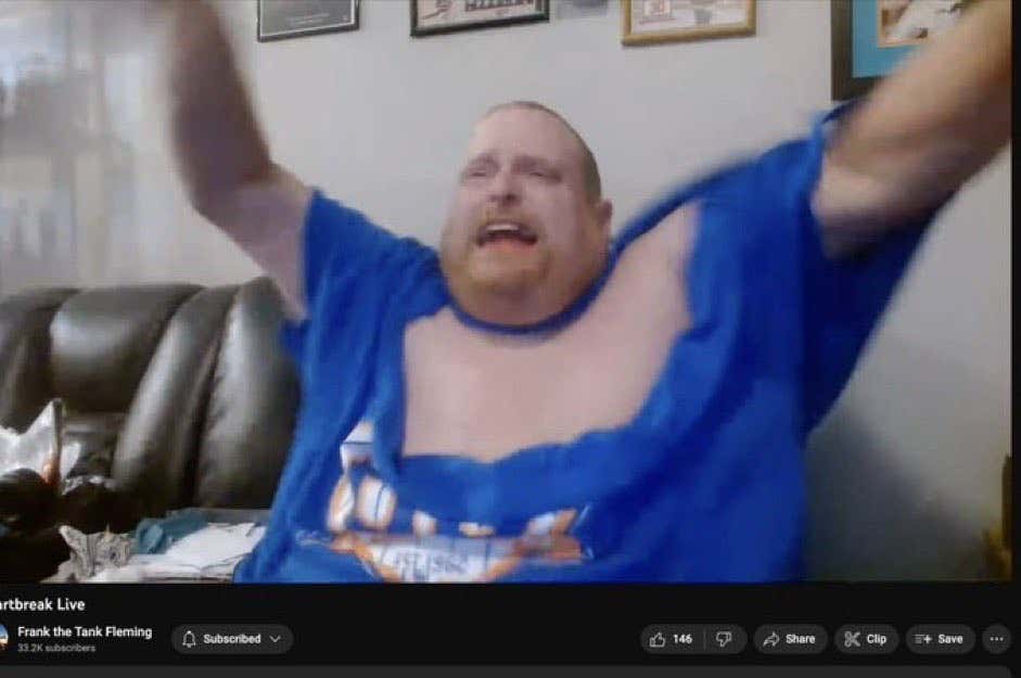 Frank The Tank May Be A Time Traveler