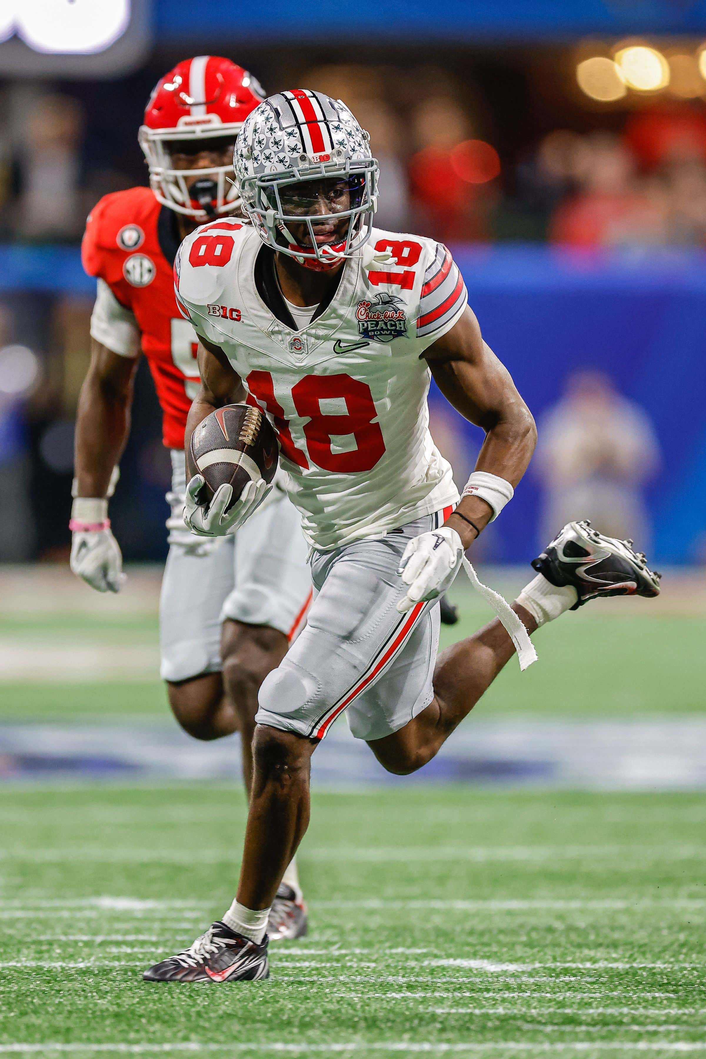 National Title, Heisman, Beat Michigan? Nope, Marvin Harrison Jr. Says His #1 Goal This Season Is To Make The Big 10 Title Game So He Can Play In Indianapolis Like His Dad Did