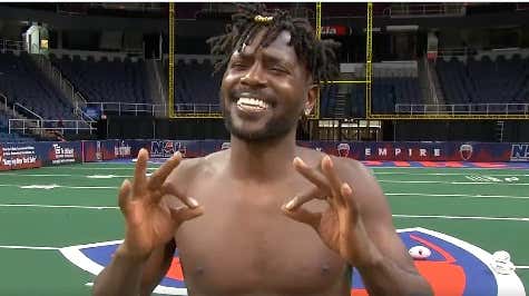 BREAKING: Antonio Brown's Albany Empire Just Got Kicked Out of the NAL