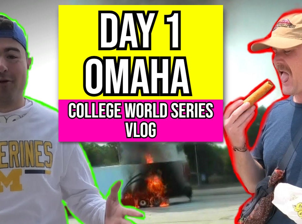 The 2023 College World Series Vlog: Day 1 in Omaha