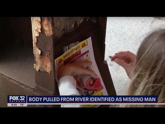 Another Body Of A Missing Man Was Pulled From The Chicago River This Weekend. At What Point Do We Start Considering Chicago May Legitimately Have A Serial Killer On Its Hands?