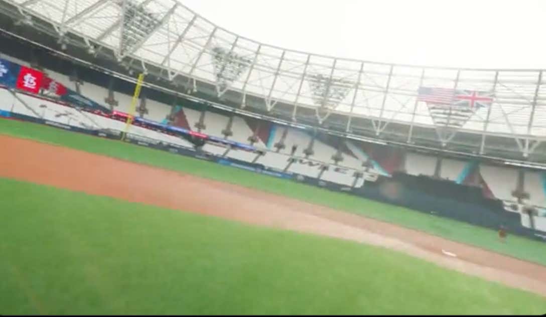 The Drone Footage Of London Stadium Ahead Of This Weekend's Overseas Cubs-Cardinals Series Looks So Damn Cool