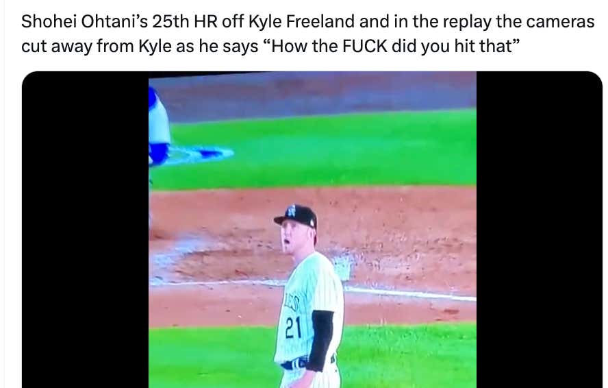 Nobody Knows How The Fuck Shohei Ohtani Does It